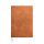 Päiväkirja A5/120, ruskea, päiväämätön, viivallinen, pehmeäkantinen