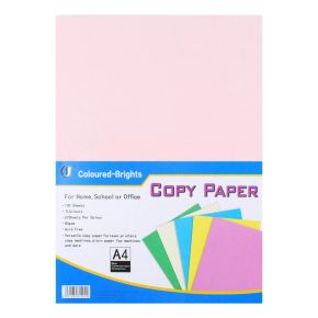 Kopiopaperi A4/100, 5 pastelliväriä, 80 g/m²