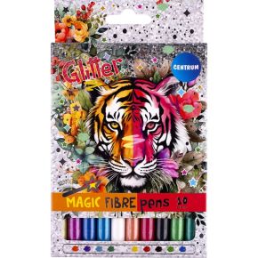 Glitter huopakynä Magic, 10 väriä