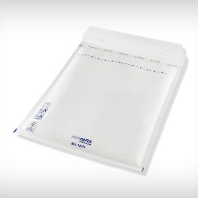 Kuplapussi, sisämitta 270 x 360 mm, valkoinen, Nro 8 (H/18)