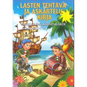 Puuha- ja värityskirja A4/48