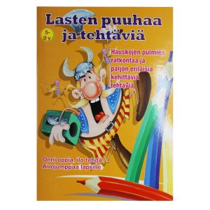 Lasten Puuhaa ja tehtäviä -kirja, A4/64