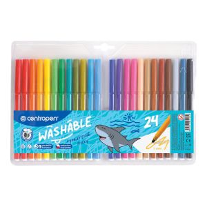 Huopakynä Washable, 24 väriä