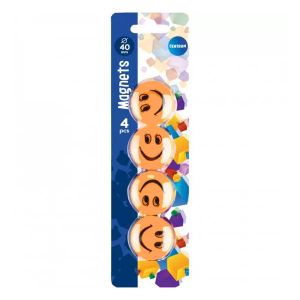 Magneetti Smile 40 mm, 4kpl/blister