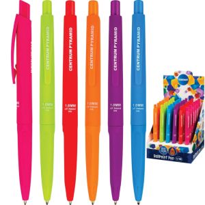 Kuulakynä Pyramiidi, 1,0mm, Öljymuste, Displayssä