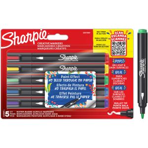 Sharpie Creative akryylitussit 5-pakkaus, pyöreä kärki N